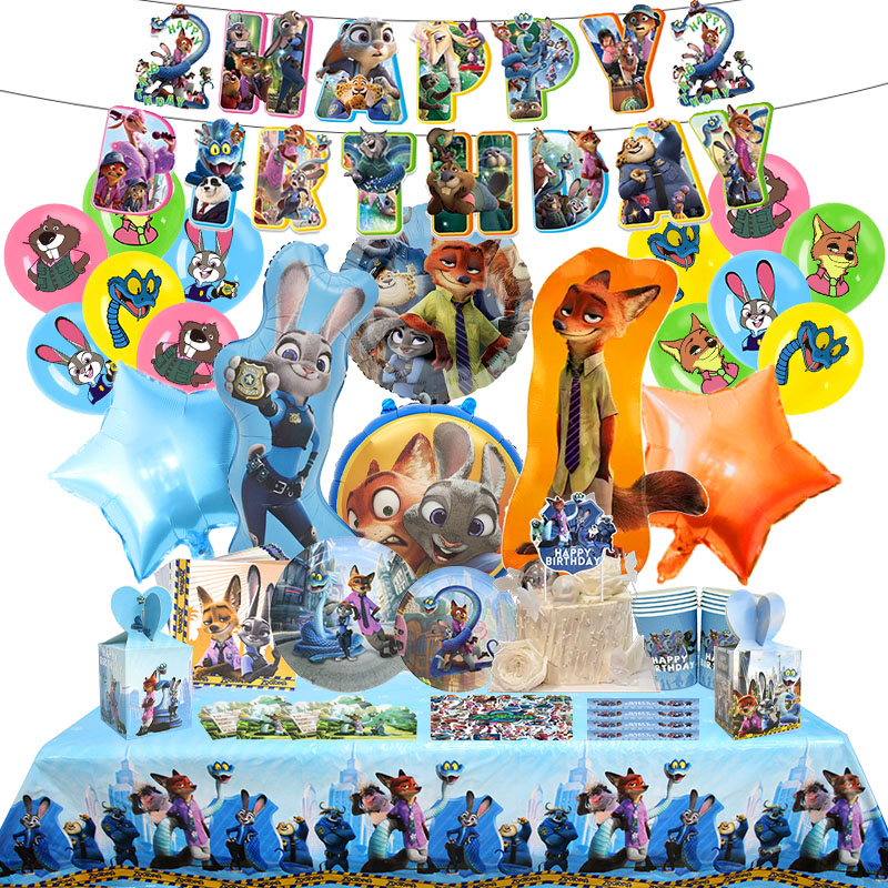 Zootopia Party Games - Dekorasi Pesta Ulang Tahun Zootopia Untuk