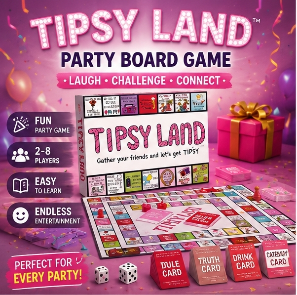 Party Games App - Hadiah Pesta dari Tipsy Land: Permainan