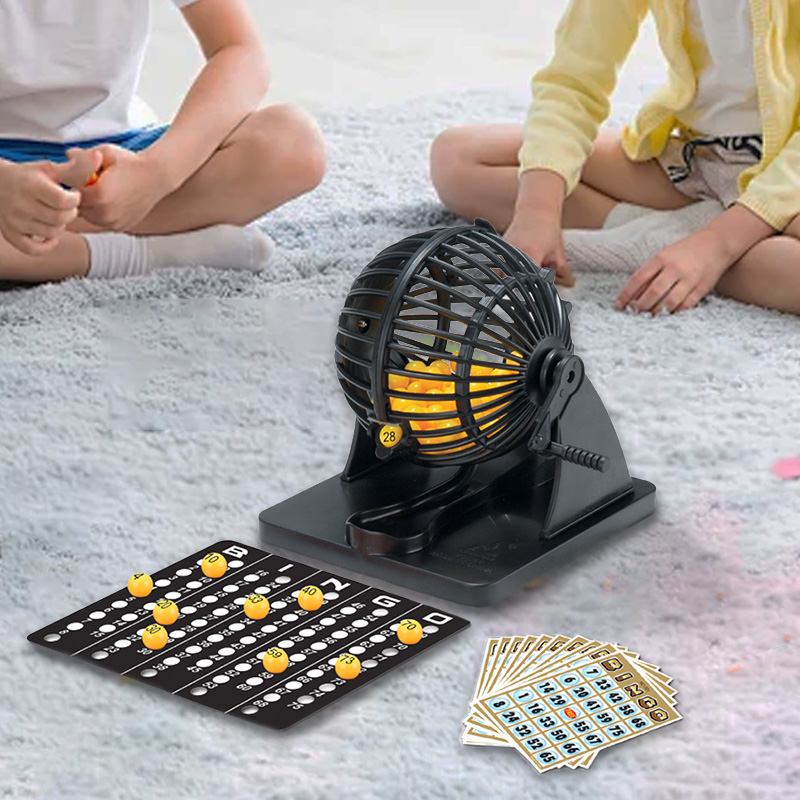 Party Games For Large Groups - Bingo Lottery Machine Cage sweepstake for
