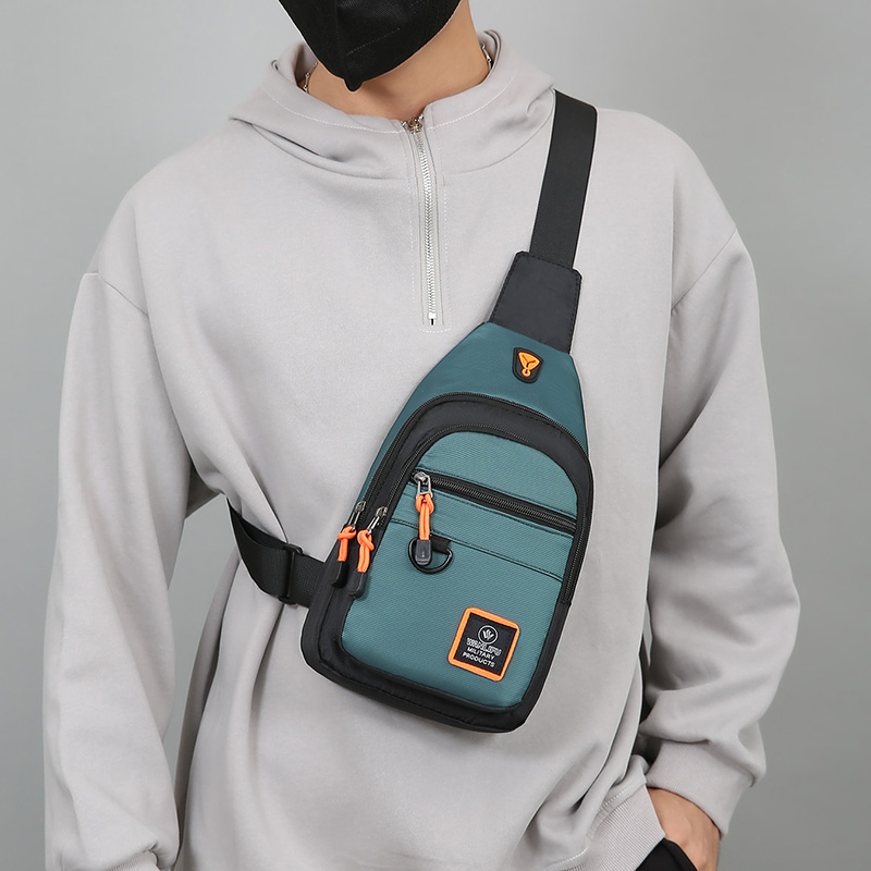 Sack Race Bag - Tas dada pria kasual, tas bahu