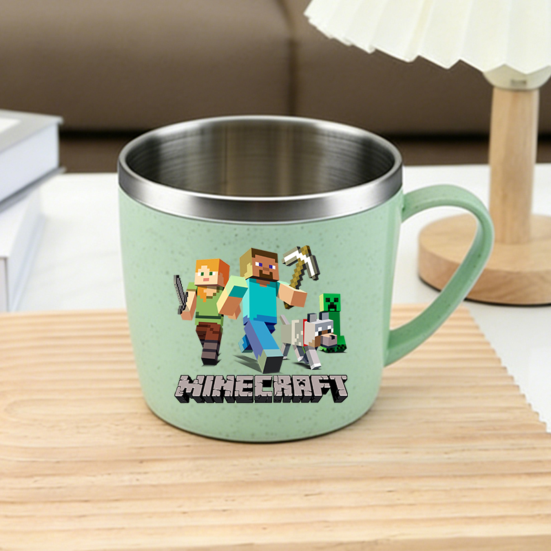 Party Games App - Cangkir Air Stainless Steel Minecrafted, Mug