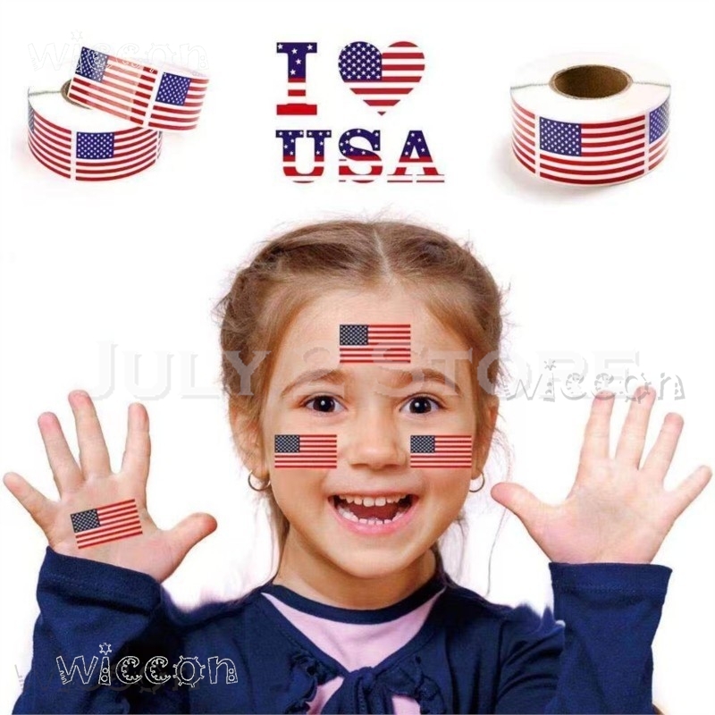 Party Games Usa - Gaun Pemandu Sorak Wanita Bermotif Bendera