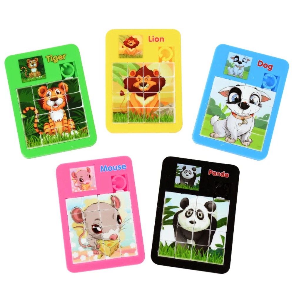 Party Games Easter For Kids - 10-50 buah kartun menyenangkan Jigsaw hewan