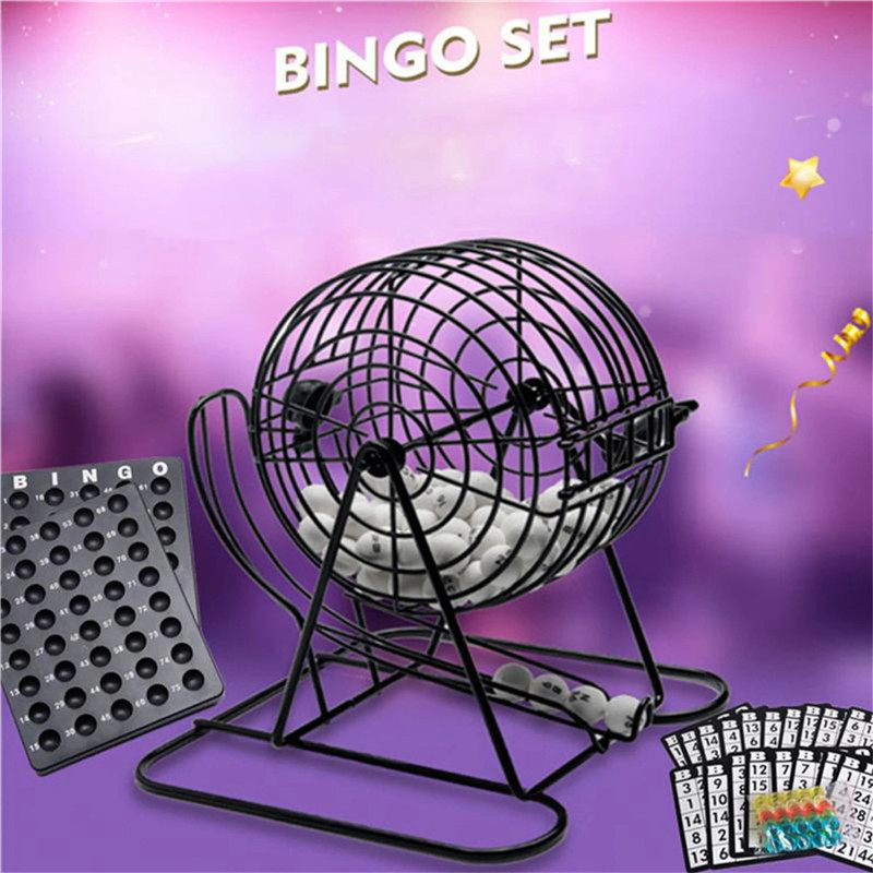 Party Games For Large Groups - Set papan mainan Bingo mewah mainan