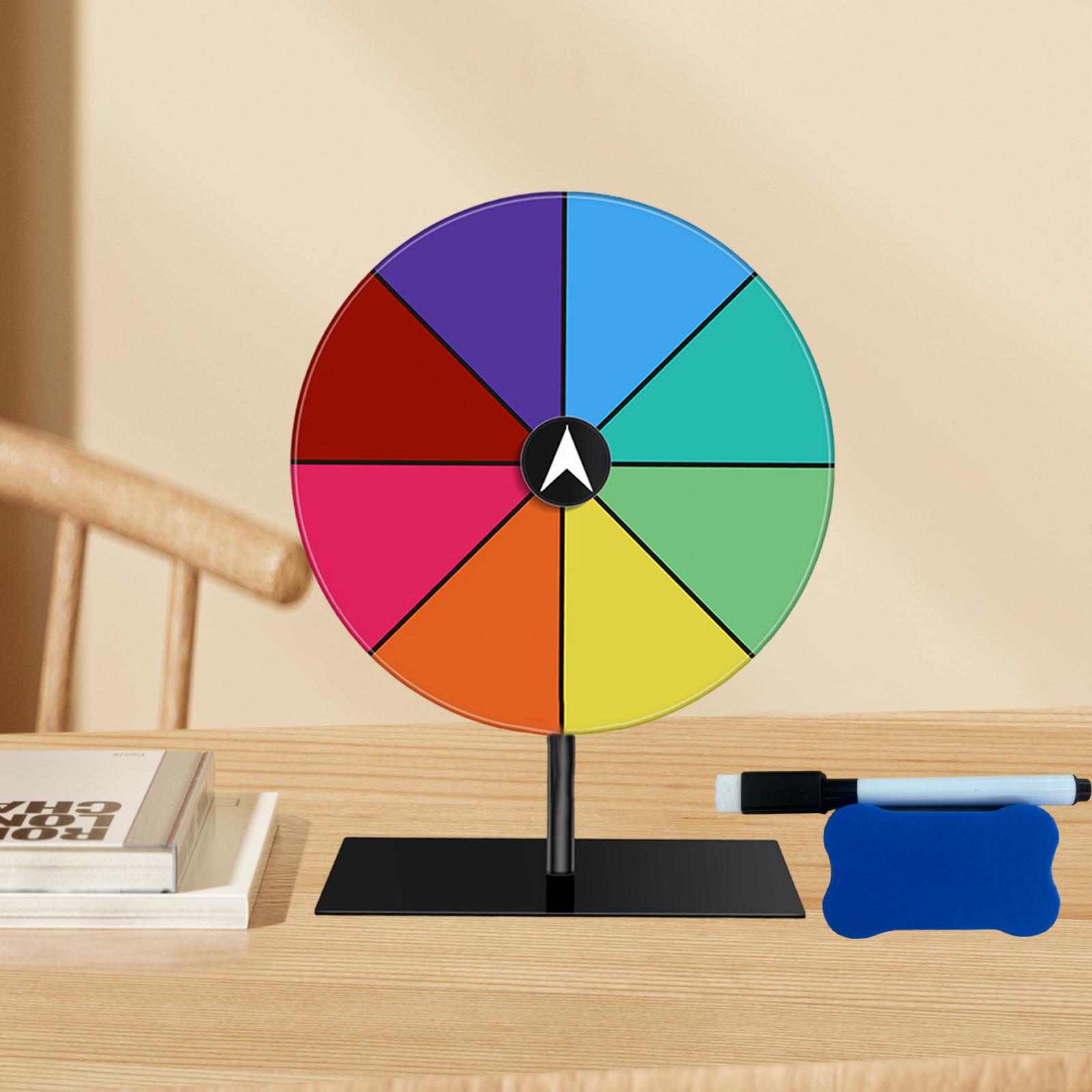 Party Games Easy - Roda Roulette Meja Putar Berwarna-warni, Mudah