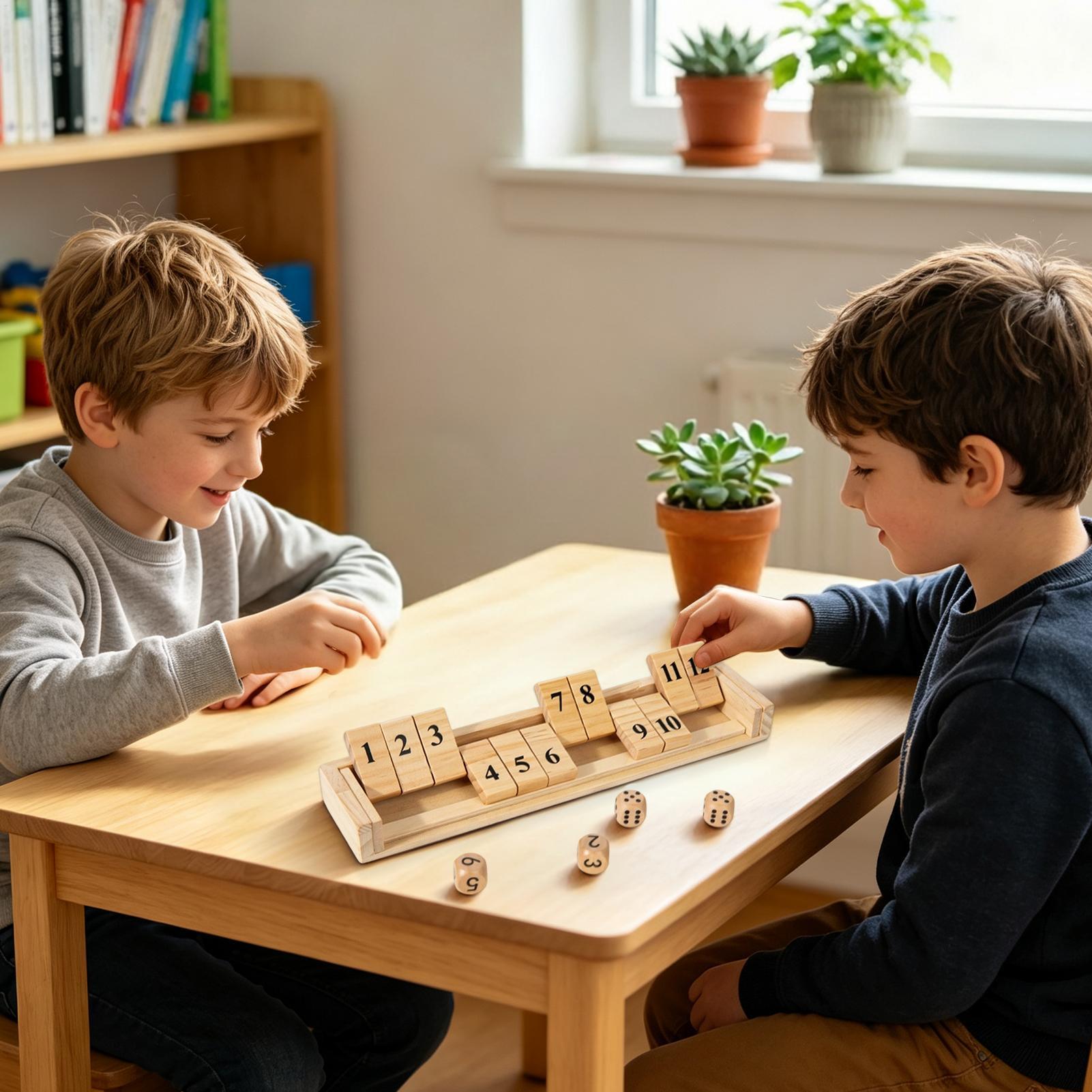Permainan Shut The Box Papan A - Party Games Usa ulasan dan harga
