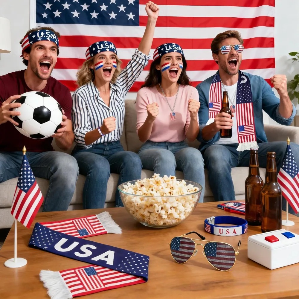 Set Perlengkapan Suporter Patr - Party Games Usa ulasan dan harga