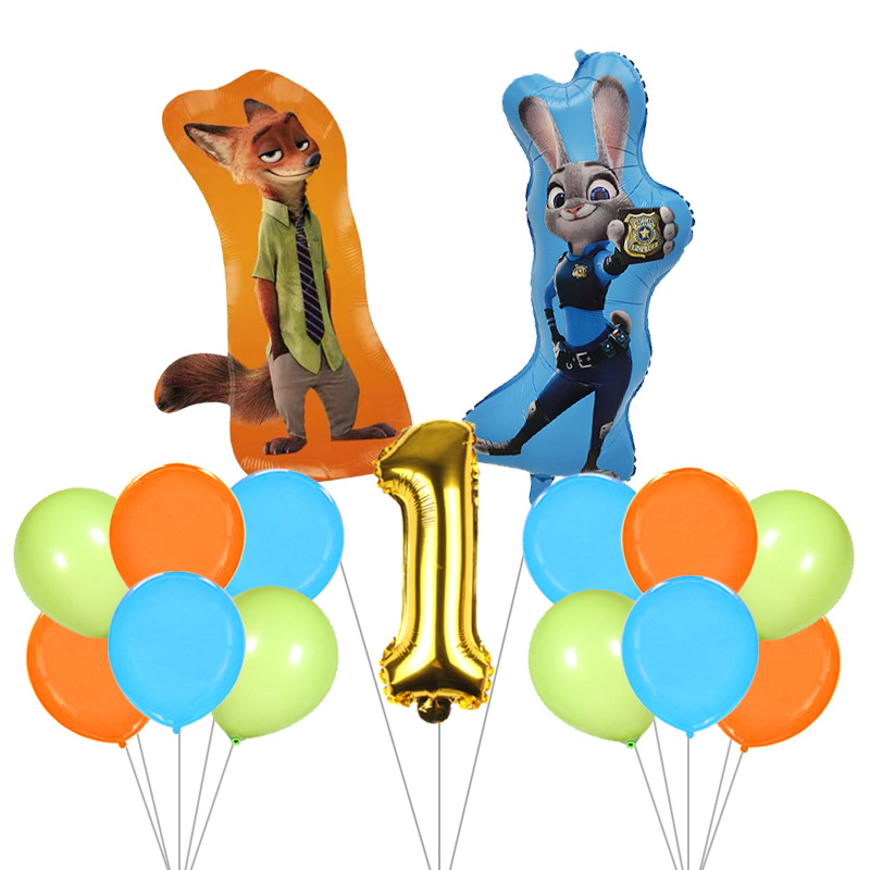 Paket Balon Karakter Zootopia  - Zootopia Party Games ulasan dan harga