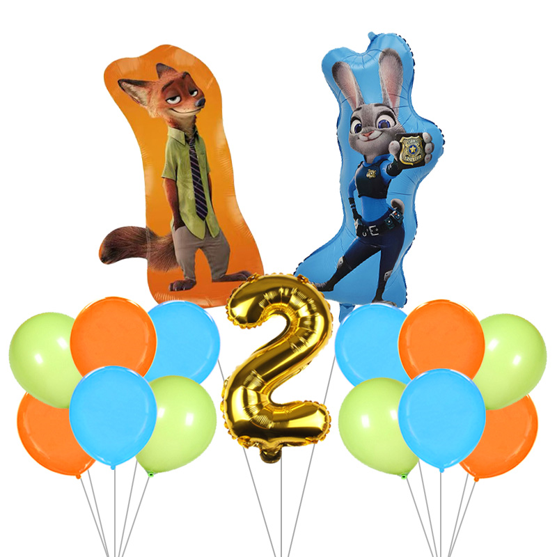 Paket Balon Karakter Zootopia  - Zootopia Party Games ulasan dan harga