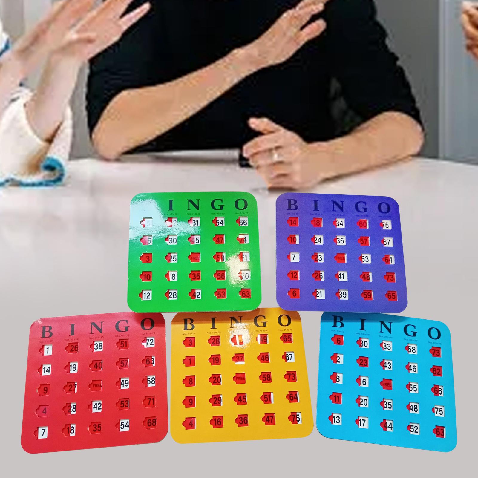 5 Buah Kartu Permainan Bingo C - Party Games For Large Groups ulasan dan harga