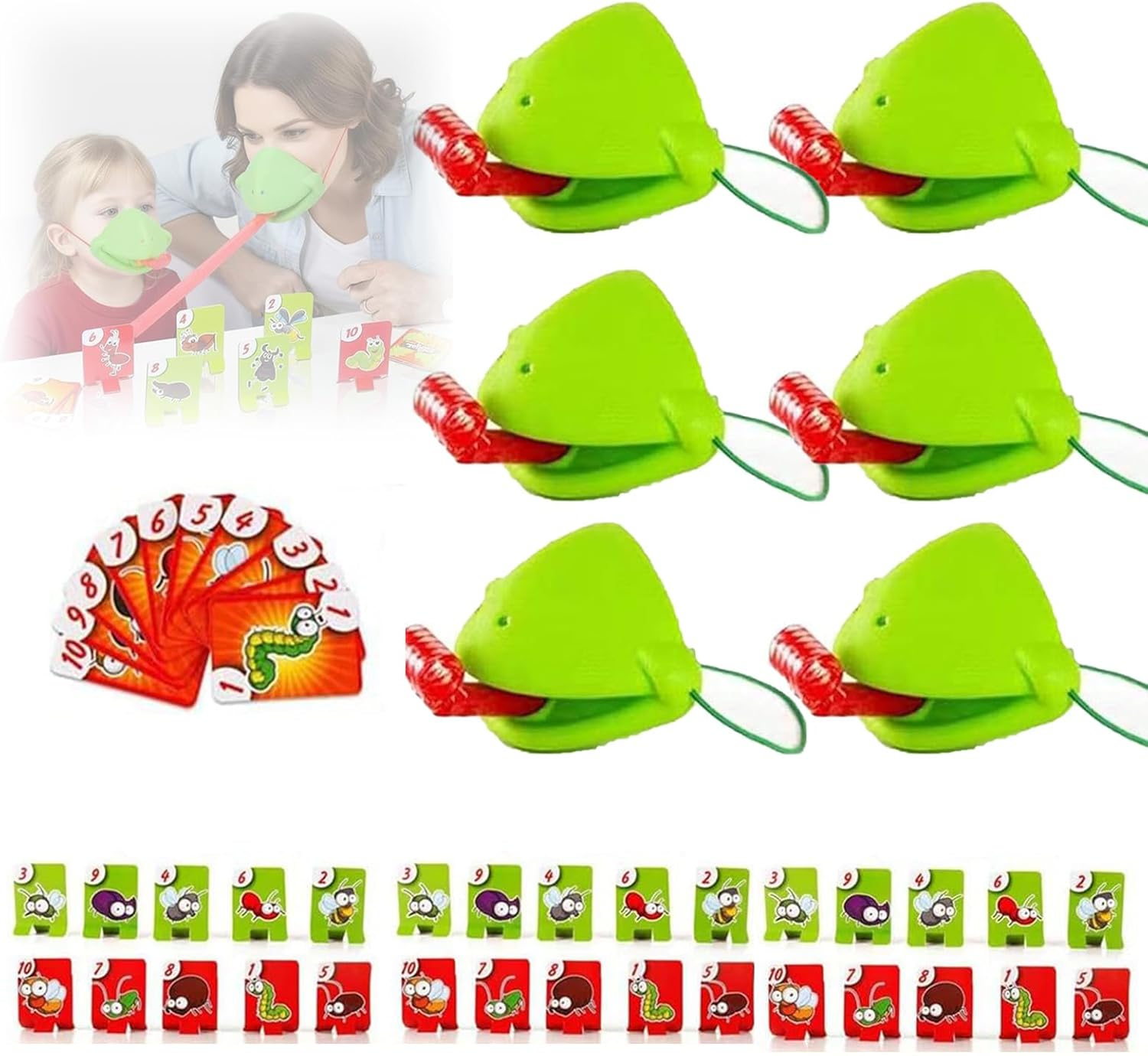 6 Set Permainan Menembak Lidah - Party Games Easter For Kids ulasan dan harga