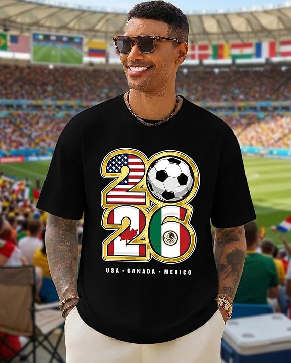Kaos Pria Suporter Sepak Bola  - Party Games Usa ulasan dan harga