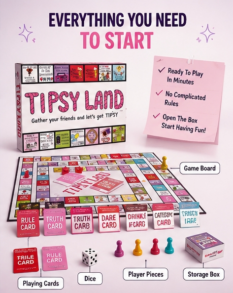 Hadiah Pesta dari Tipsy Land:  - Party Games App ulasan dan harga