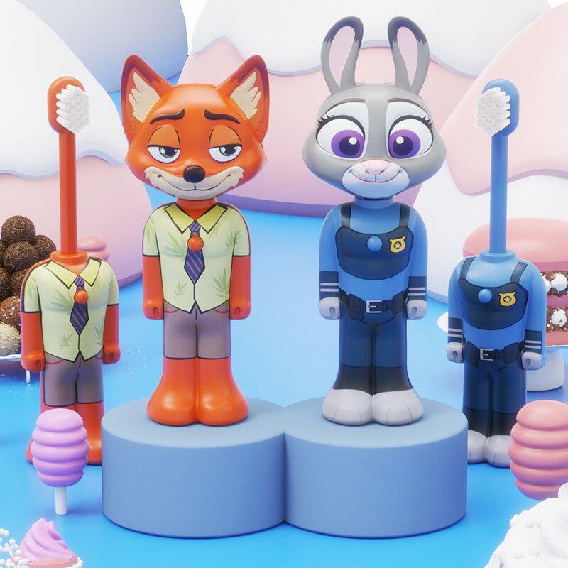 Zootopia Figur Anime Judy Nick - Zootopia Party Games ulasan dan harga