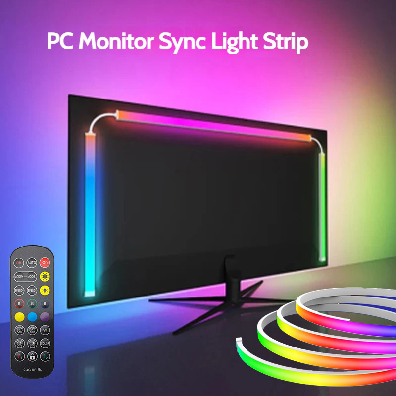 Monitor LED RGBIC Gaming Neon  - Party Games App ulasan dan harga