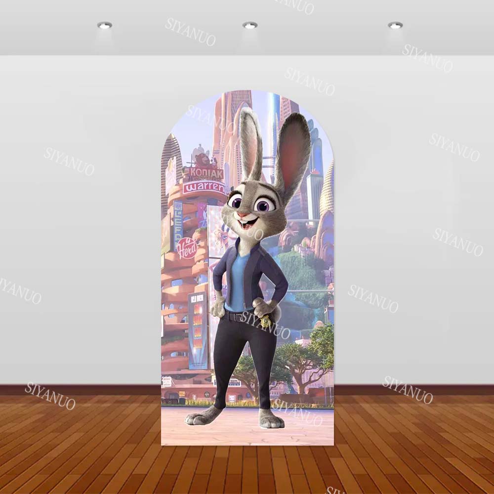 Dekorasi Latar Belakang Pesta  - Zootopia Party Games ulasan dan harga