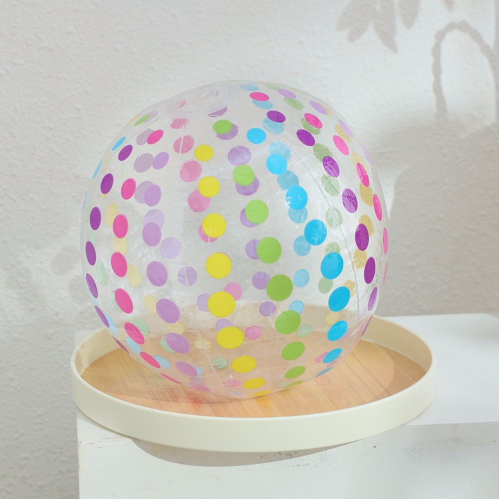 1 buah bola pantai titik-titik - Party Games Adult Birthday ulasan dan harga