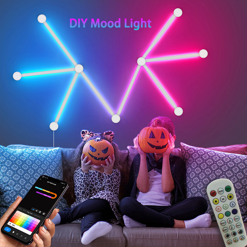 Lampu Dinding RGB Pintar, Lamp - Party Games App ulasan dan harga