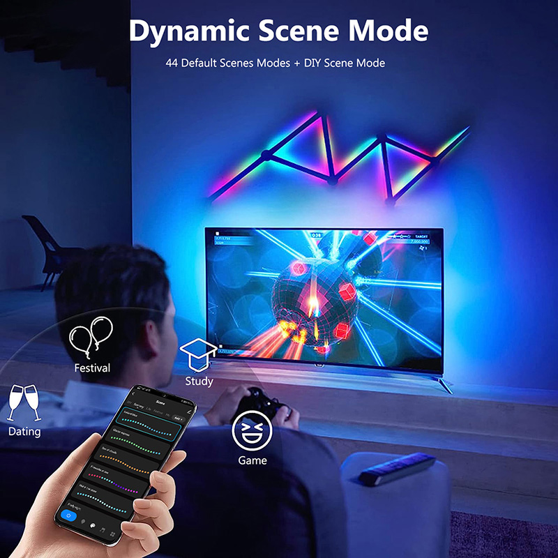 Lampu Dinding RGB Pintar, Lamp - Party Games App ulasan dan harga