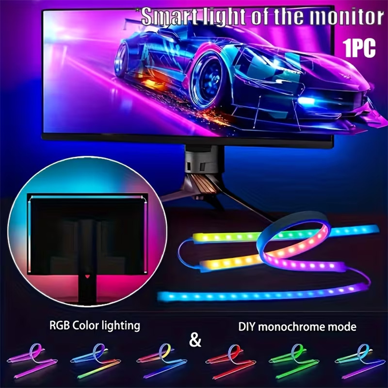 Lampu Gaming RGB Strip Lampu L - Party Games App ulasan dan harga