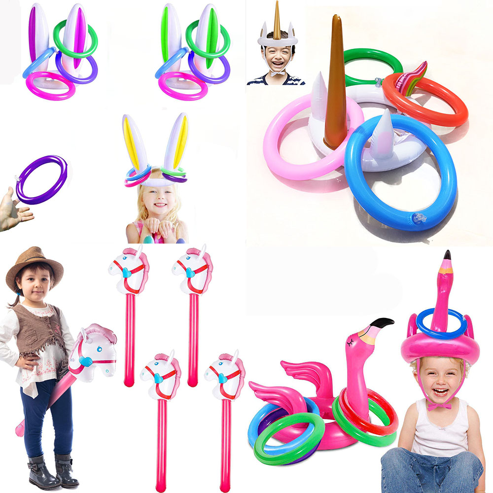 Tongkat kepala kuda tiup, balo - Party Games Easter For Kids ulasan dan harga