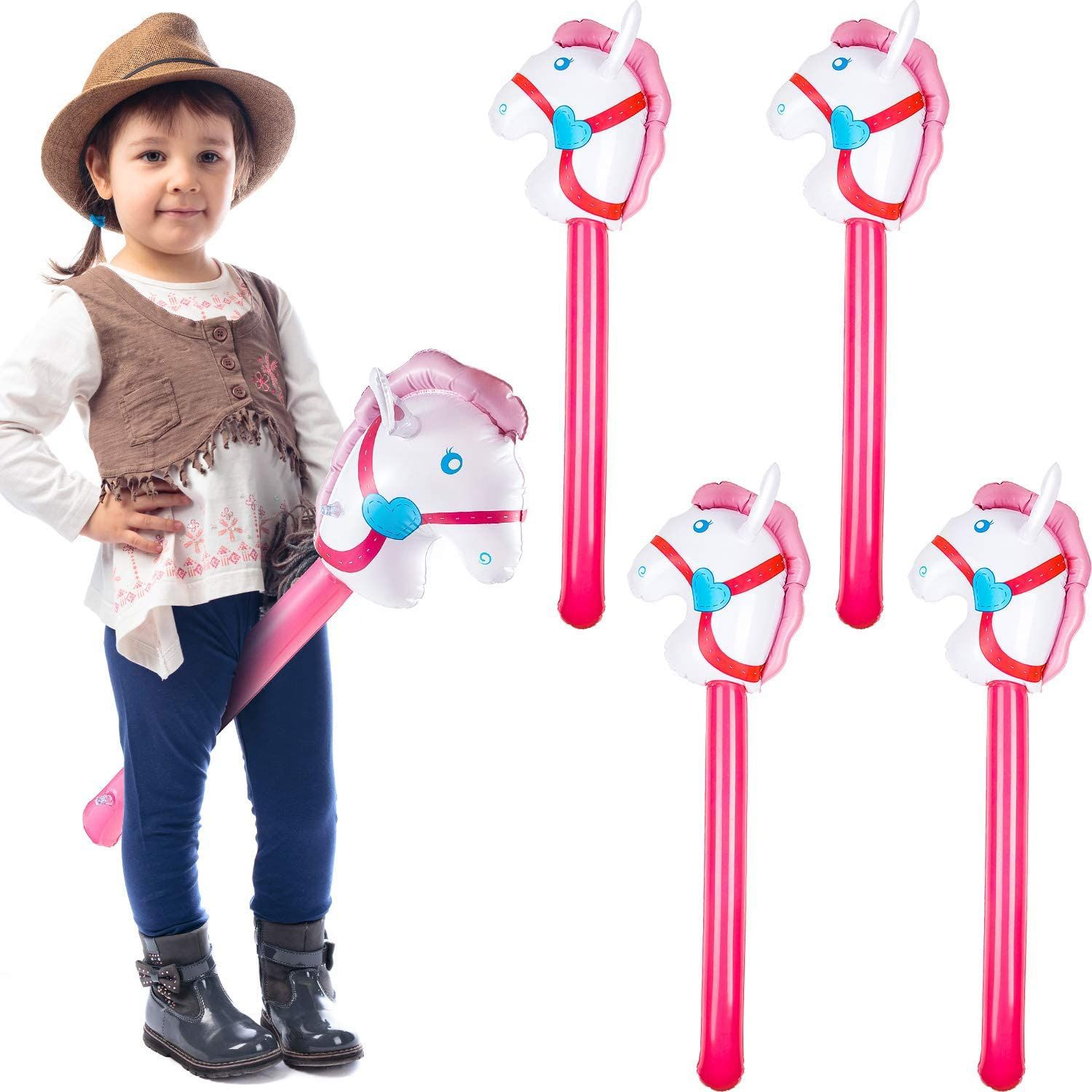 Tongkat kepala kuda tiup, balo - Party Games Easter For Kids ulasan dan harga