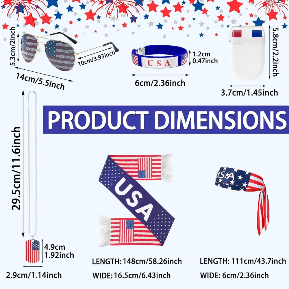 Set Perlengkapan Suporter Patr - Party Games Usa ulasan dan harga