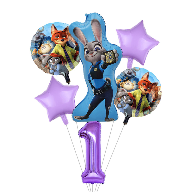 Kit Karangan Bunga Balon Kartu - Zootopia Party Games ulasan dan harga