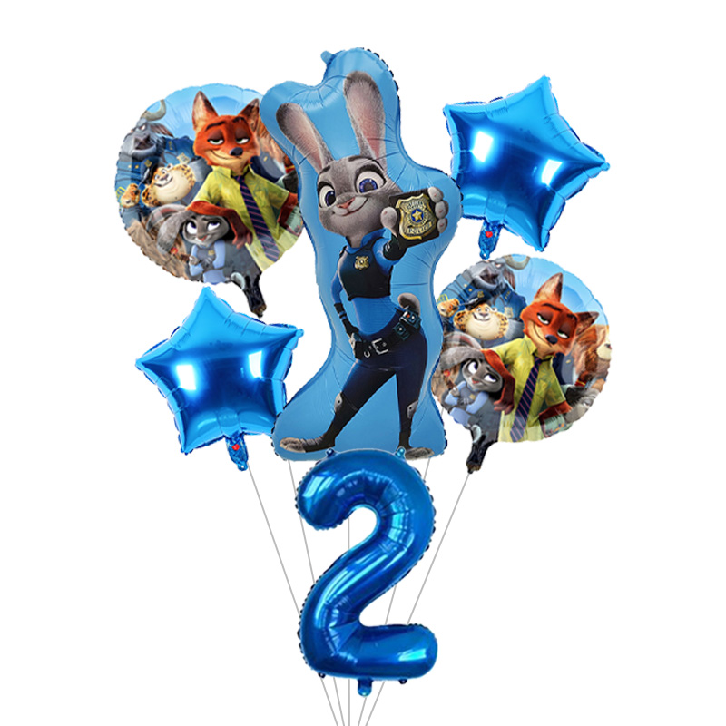 Kit Karangan Bunga Balon Kartu - Zootopia Party Games ulasan dan harga
