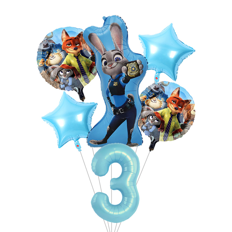 Kit Karangan Bunga Balon Kartu - Zootopia Party Games ulasan dan harga