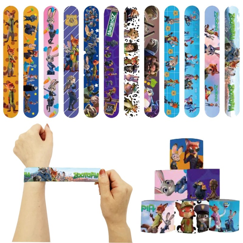 52TOYS 12/24/36/48PCS Gelang T - Zootopia Party Games ulasan dan harga