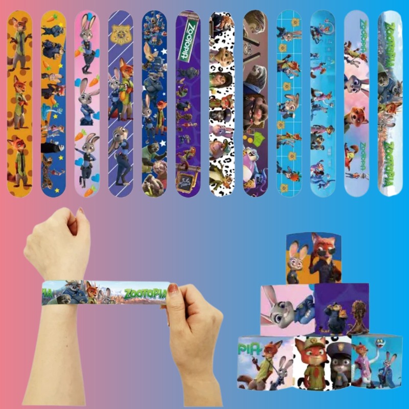 52TOYS 12/24/36/48PCS Gelang T - Zootopia Party Games ulasan dan harga