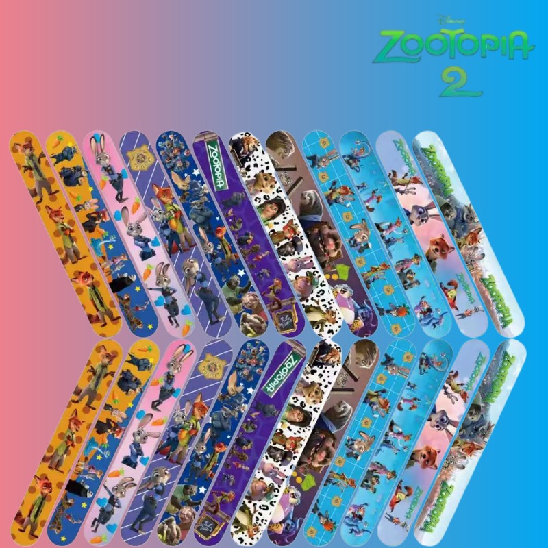 52TOYS 12/24/36/48PCS Gelang T - Zootopia Party Games ulasan dan harga