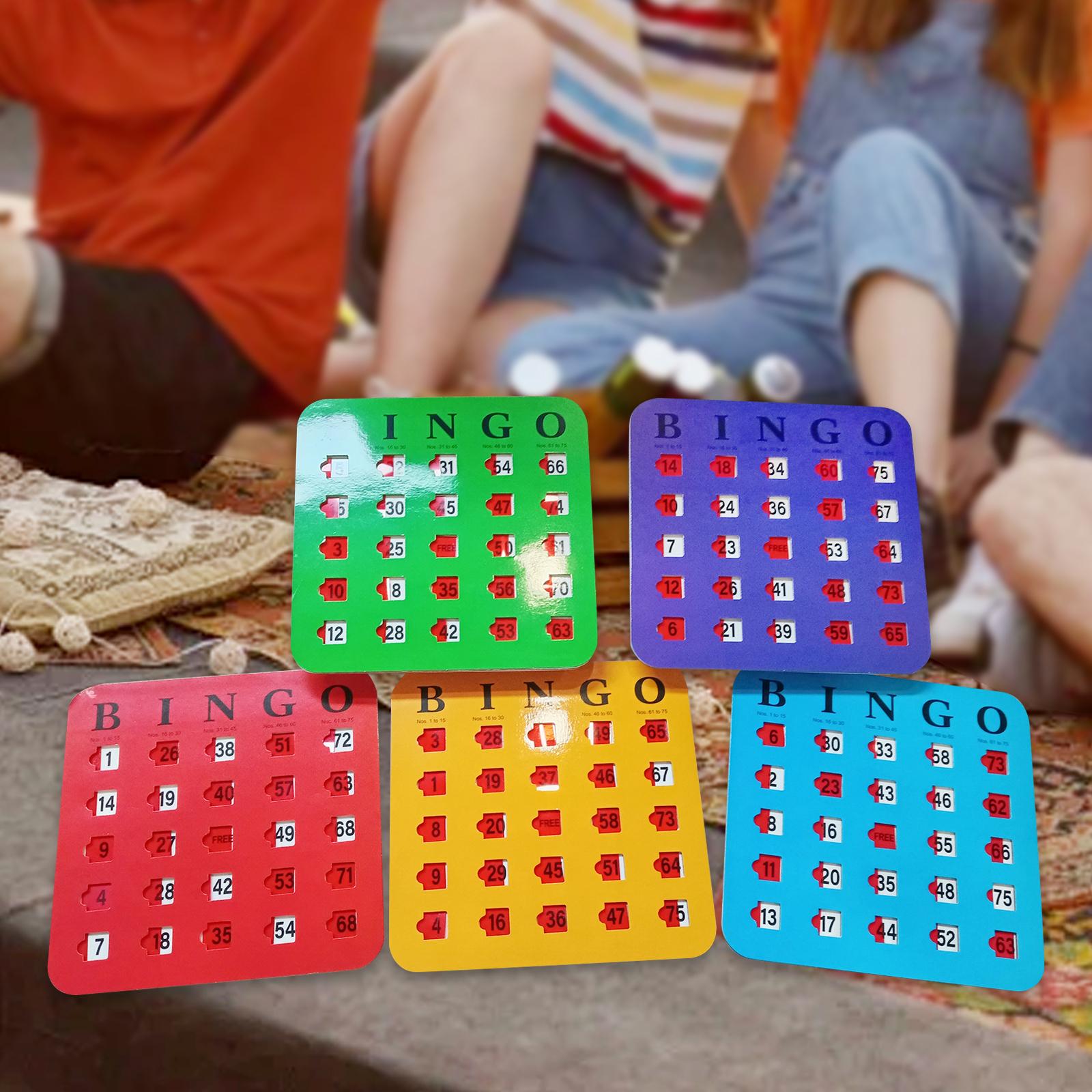 5 Buah Kartu Bingo Kardus Ceta - Party Games For Large Groups ulasan dan harga