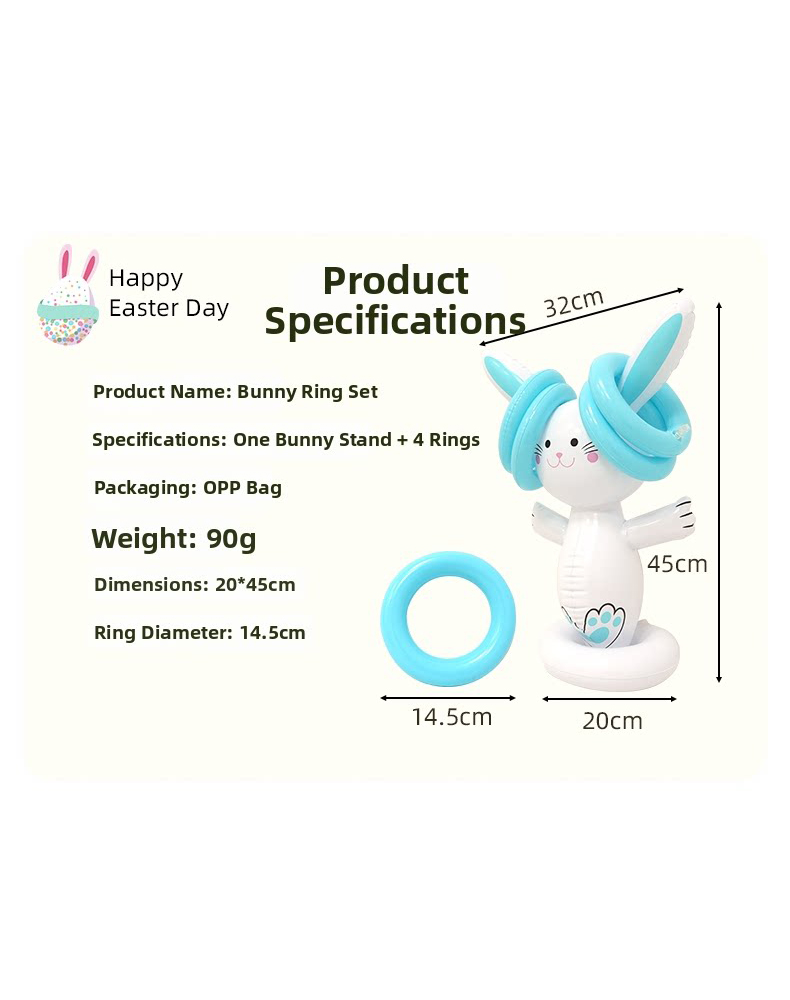 Permainan Lempar Cincin Kelinc - Party Games Easter For Kids ulasan dan harga