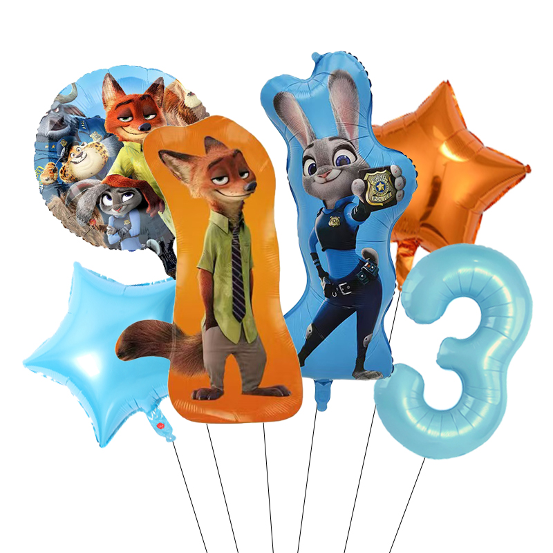 Perlengkapan Dekorasi Balon Be - Zootopia Party Games ulasan dan harga
