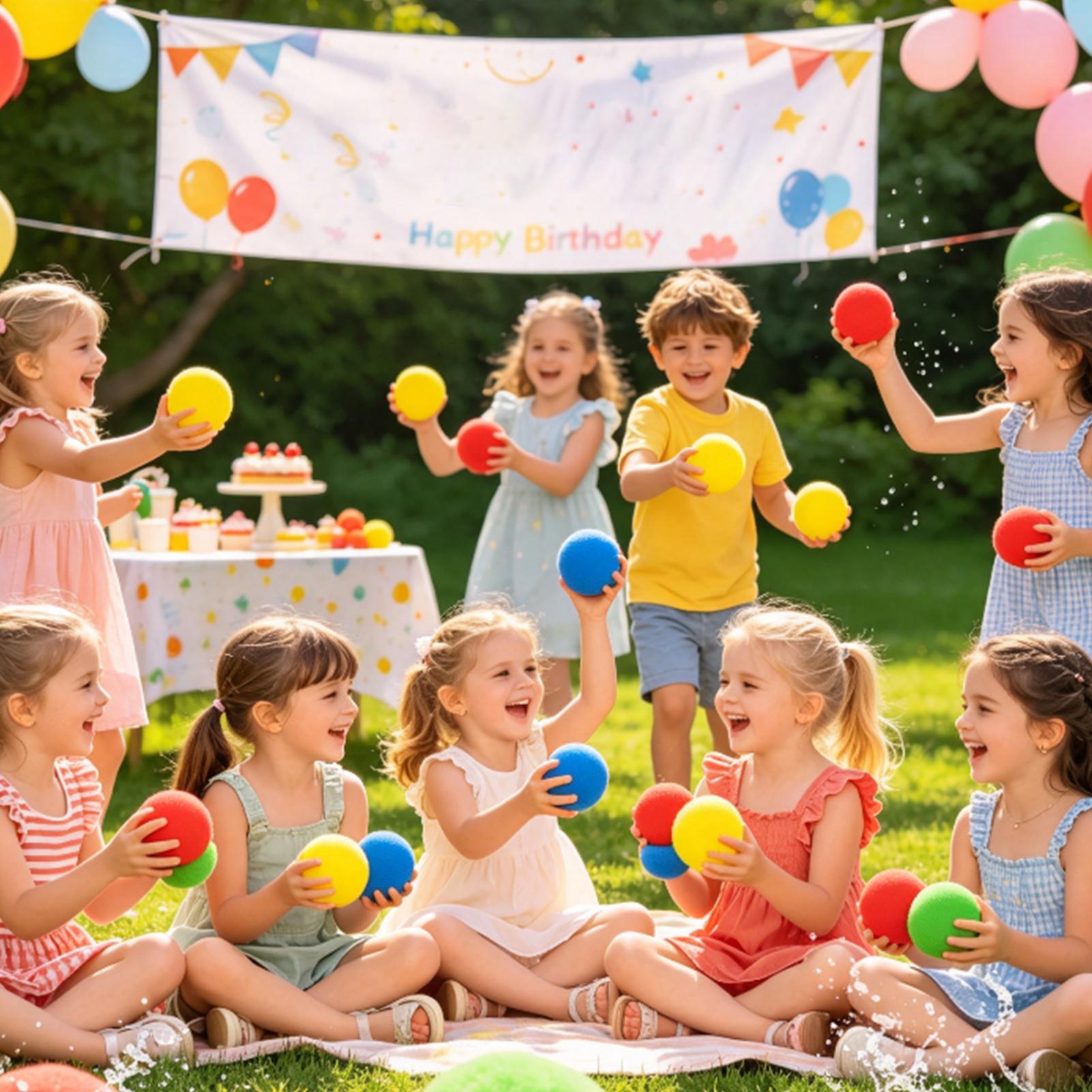 Bola Percikan Air 100 Buah Bom - Party Games Bomb ulasan dan harga